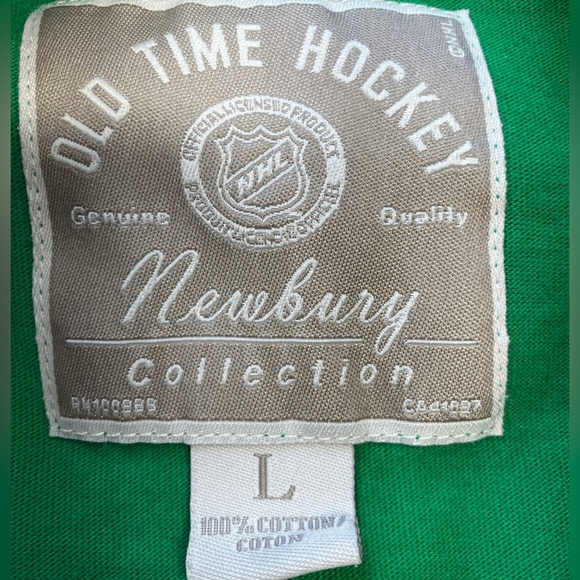 Pittsburgh Penguins NHL Women’s Long Sleeve Pullover Top, Large, Green/Cream - Picture 4 of 4